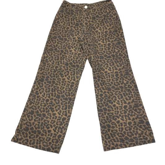 Jeans Wide Leg By Altard State In Animal Print, Size:S