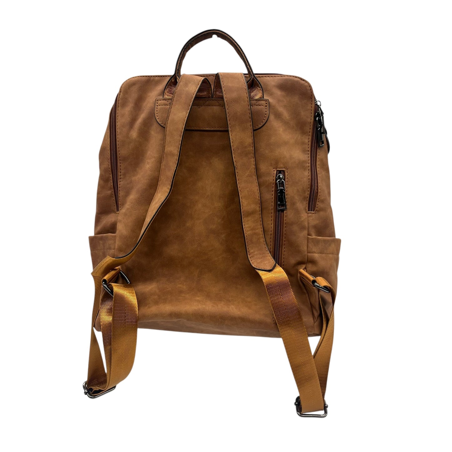 Backpack By Clothes Mentor In Brown, Size:Medium