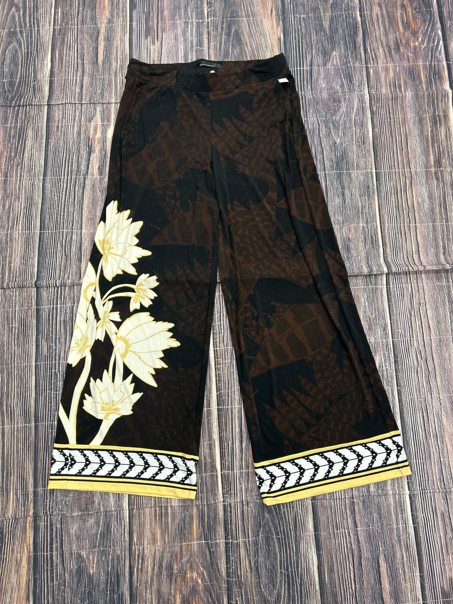 Pants Wide Leg By White House Black Market In Brown, Size: M