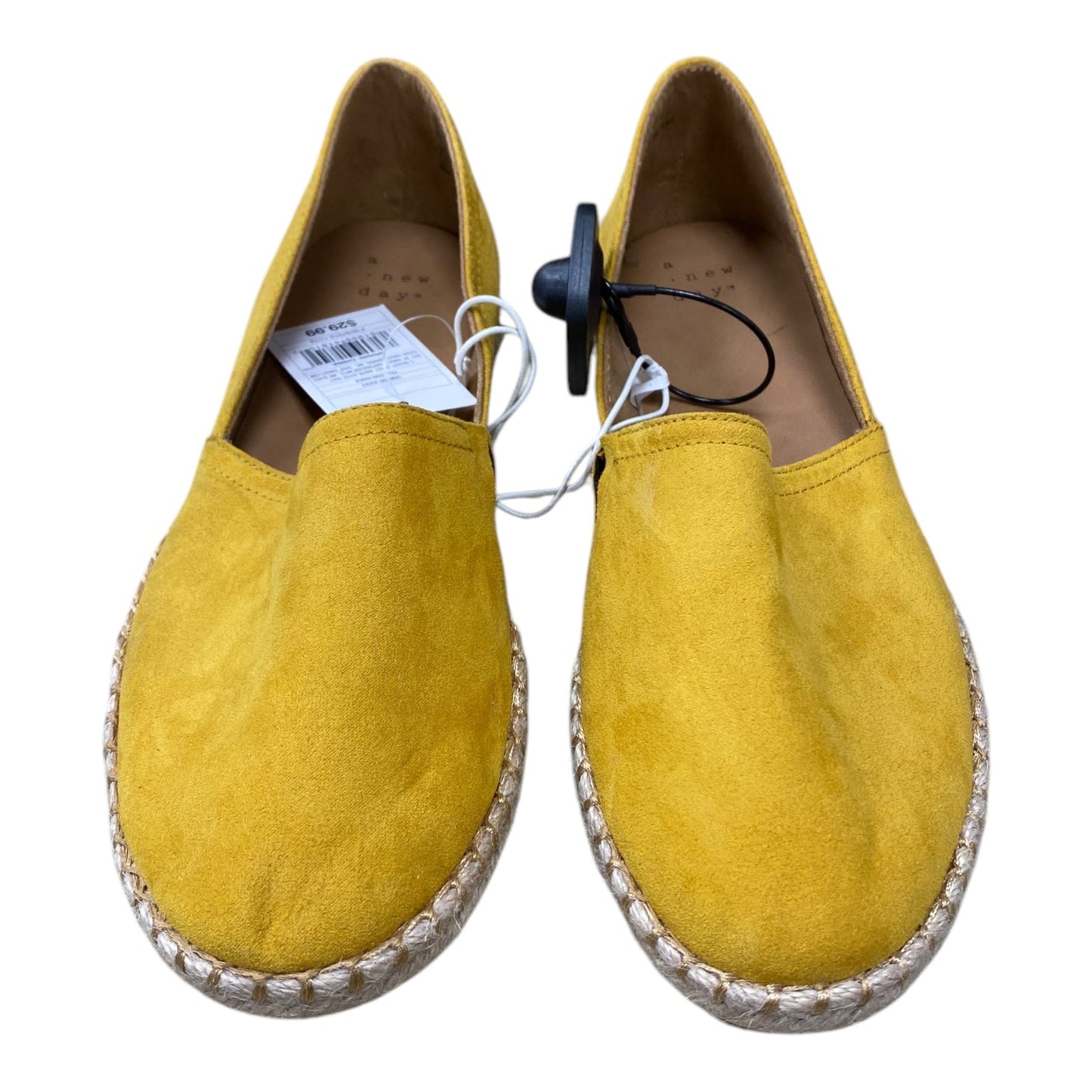 Shoes Flats By A New Day In Yellow, Size:7.5