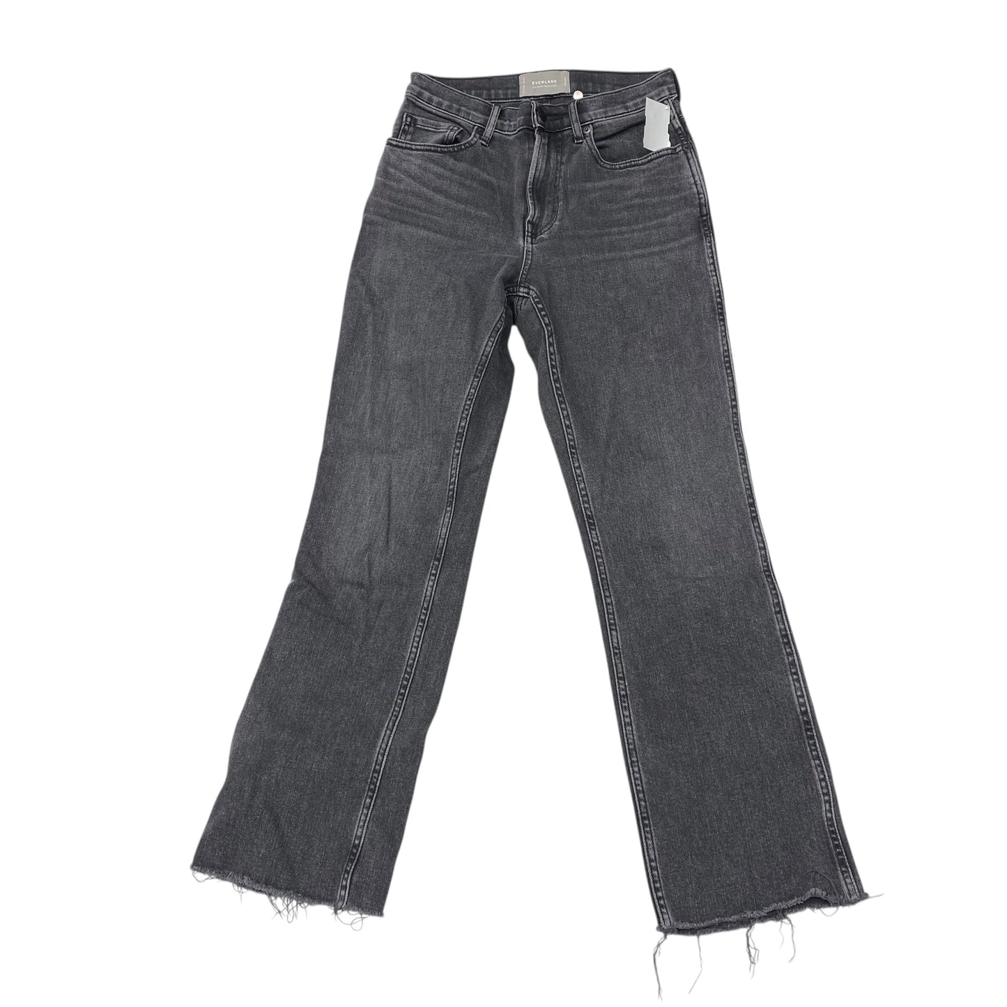 Jeans Straight By Everlane In Black Denim, Size:0