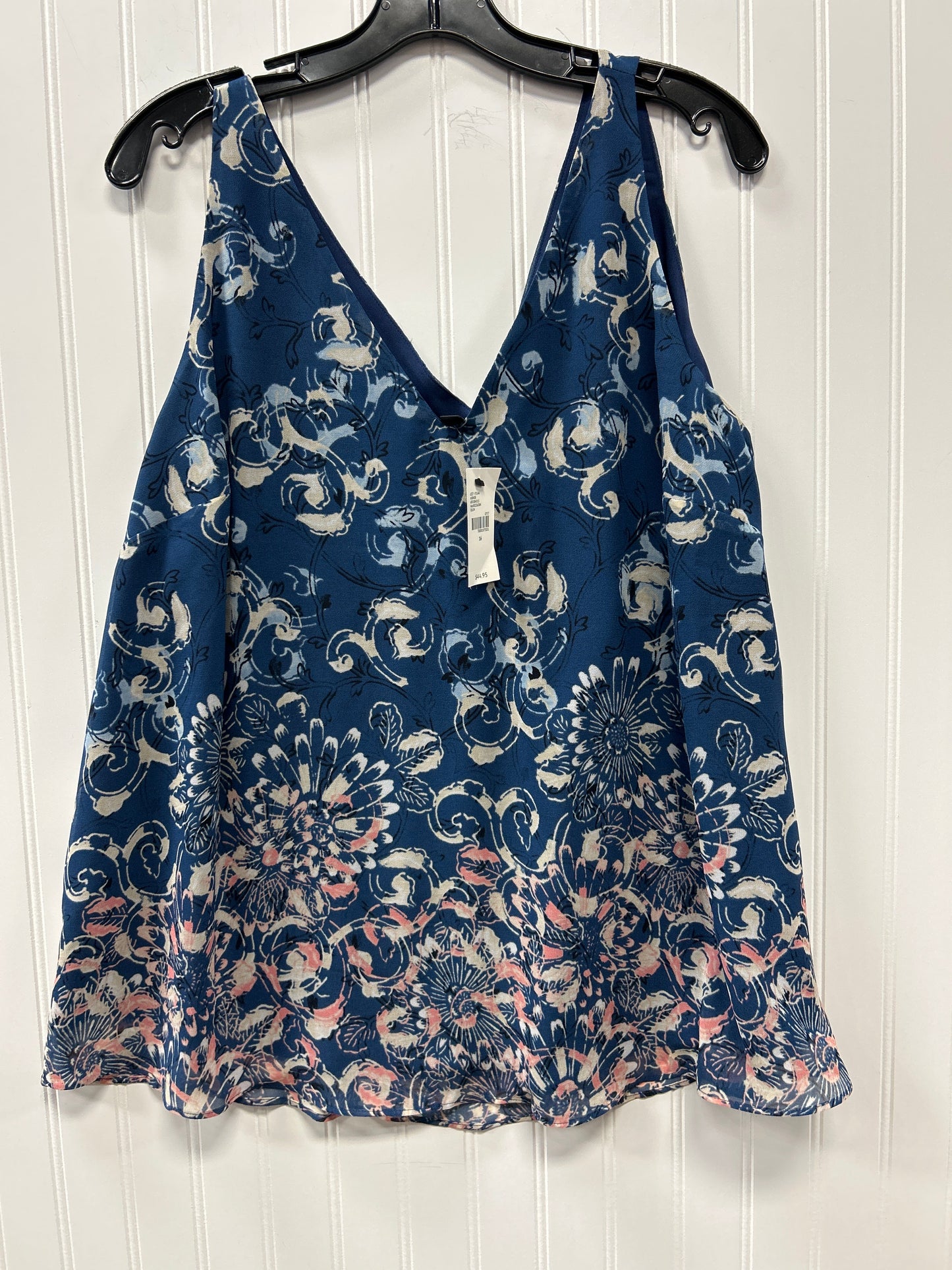 Top Sleeveless By Lane Bryant In Blue, Size:Xl NWT