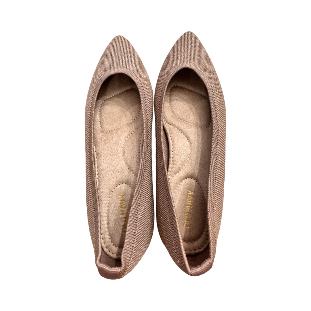 Shoes Flats By Old Navy In Rose Gold, Size:7