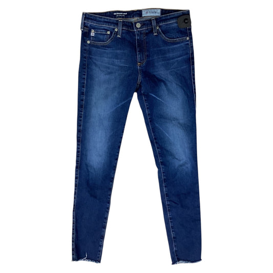 Jeans Boot Cut By Ag Jeans In Blue Denim, Size:6