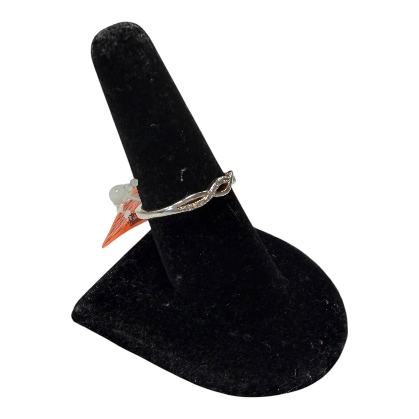 Ring Sterling Silver  In Silver, Size:9