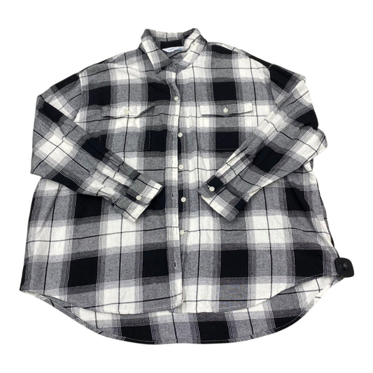 Top Ls By Old Navy In Plaid Pattern, Size:Xl