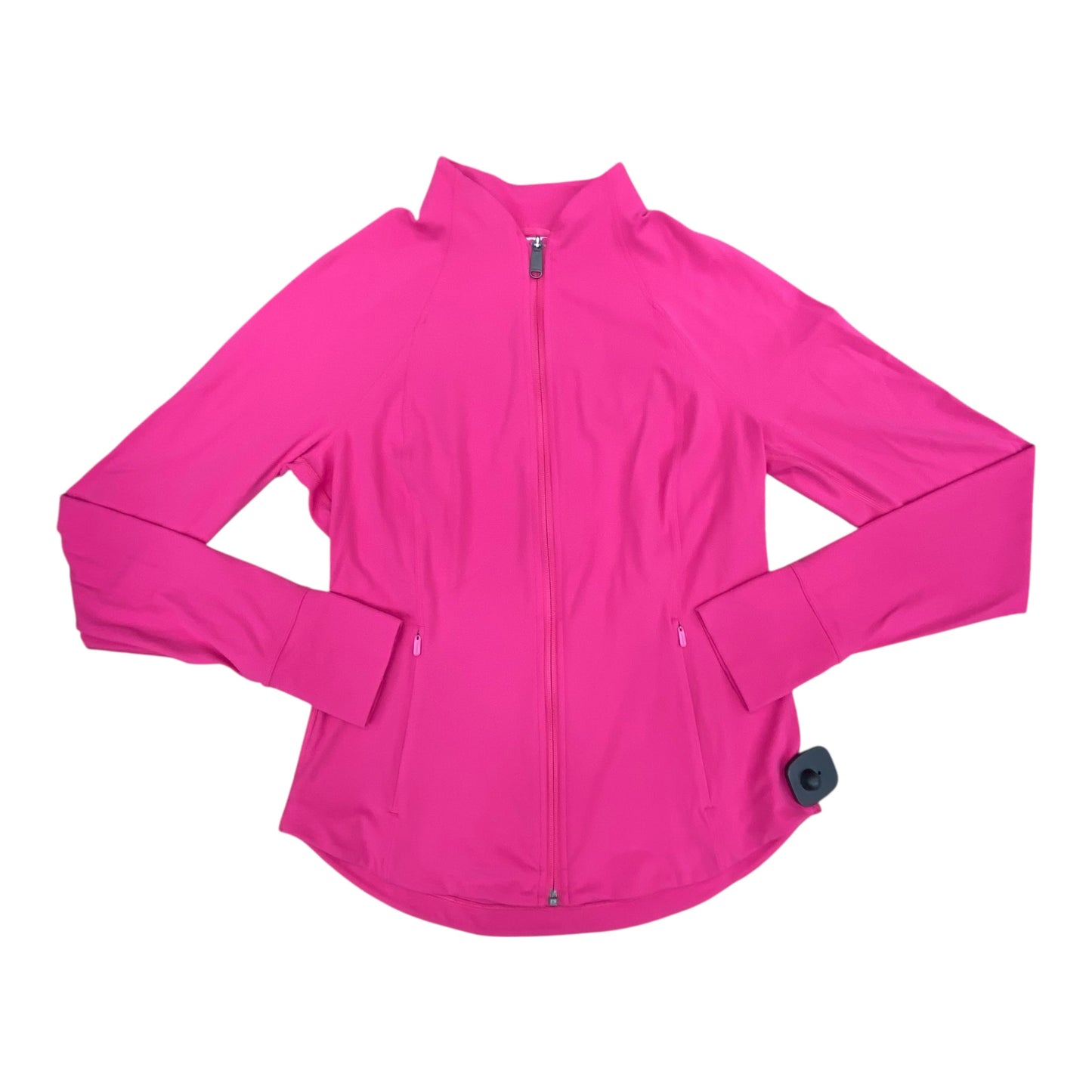 Athletic Jacket By Athleta In Pink, Size:M