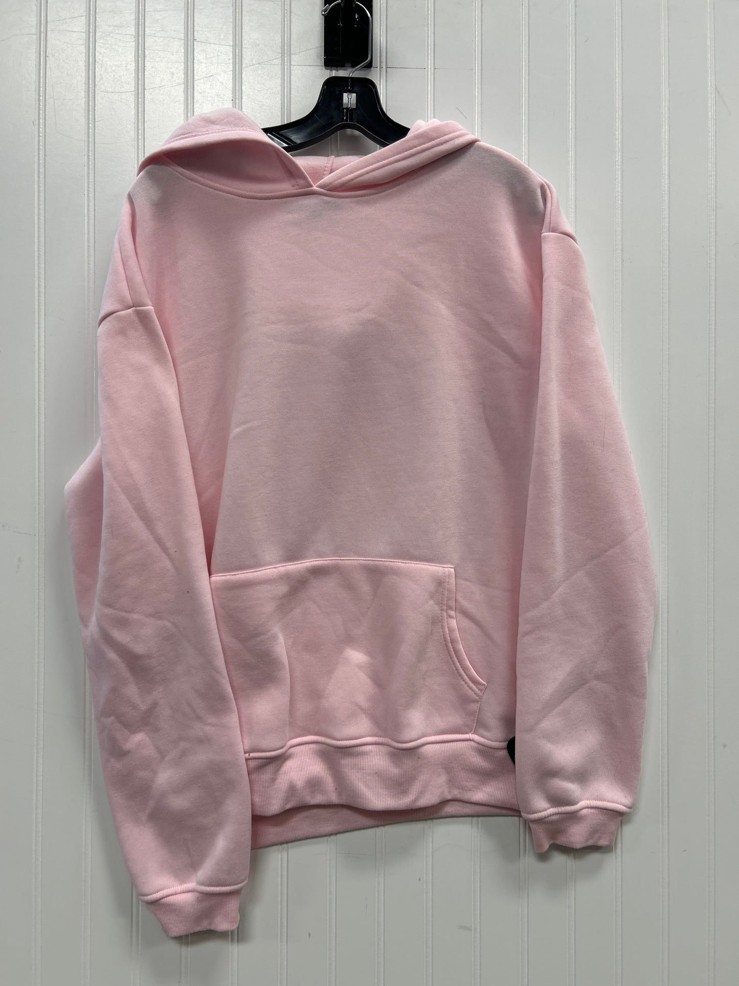 Sweatshirt Hoodie By Forever 21 In Pink, Size:M