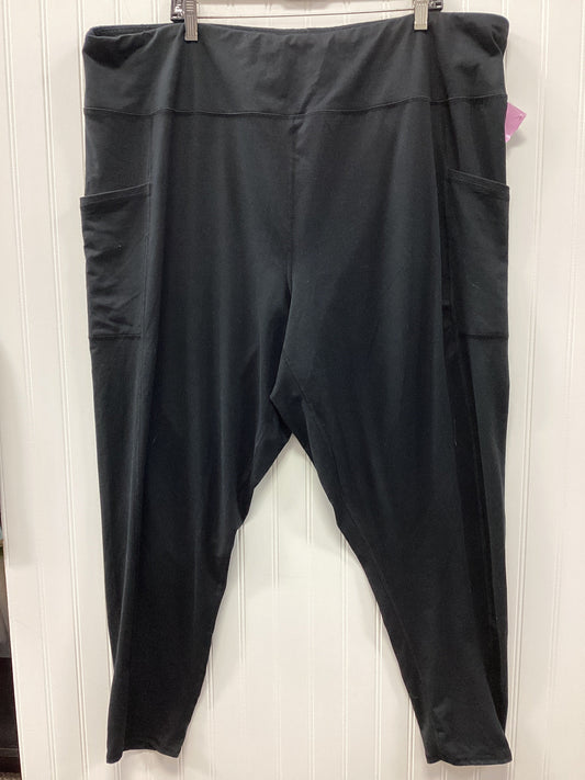 Athletic Leggings By Maurices In Black, Size:4X