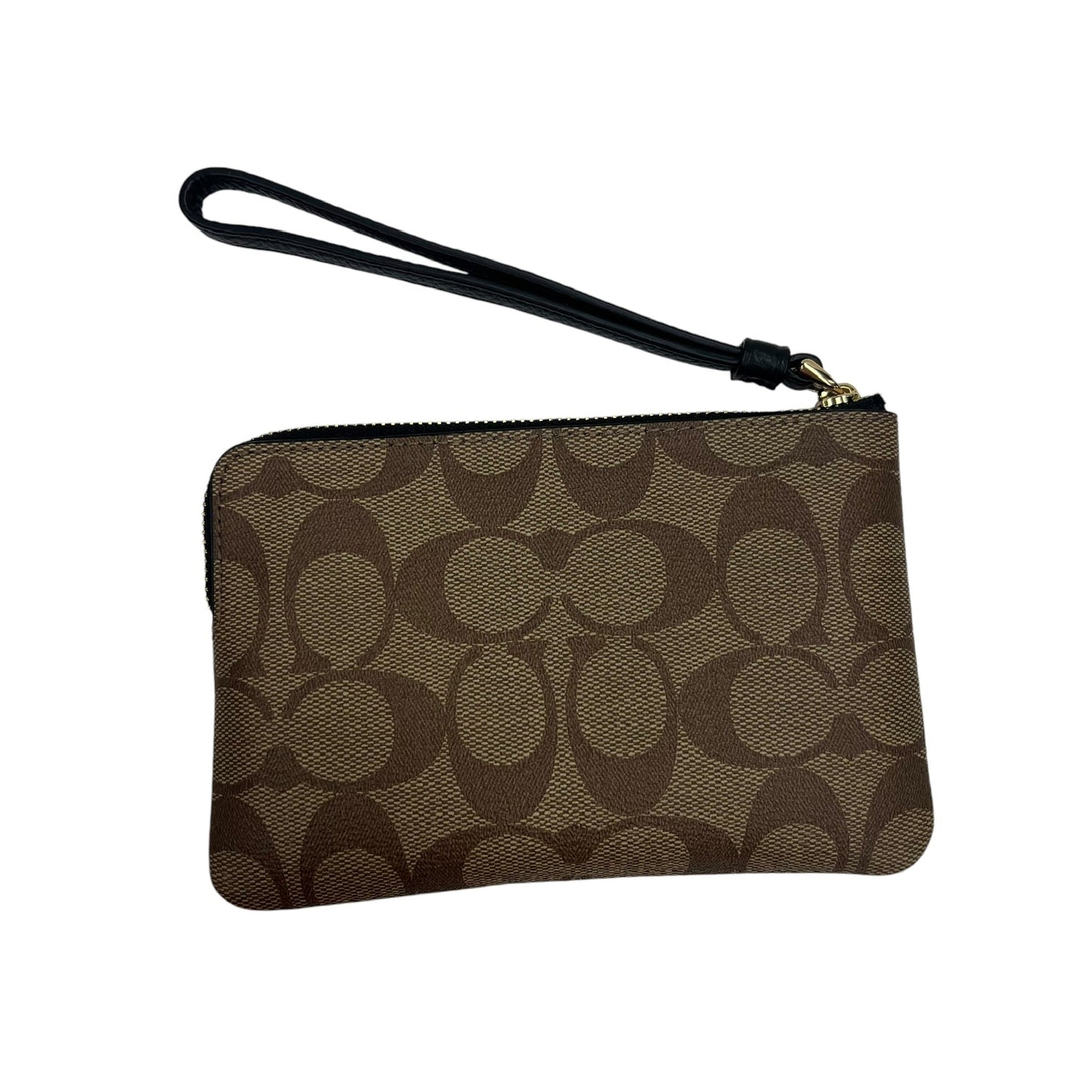 Wristlet Designer By Coach In Brown, Size:Small