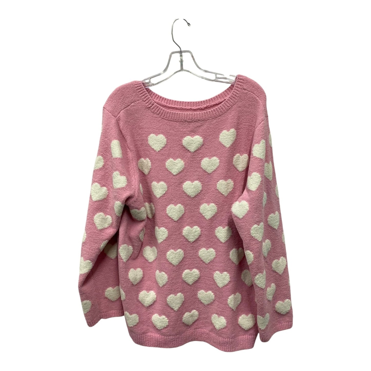 Sweater By Talbots In Pink, Size:2X