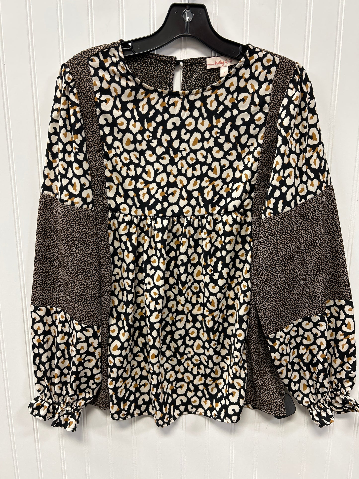 Top Ls By Hailey & Co In Animal Print, Size:S