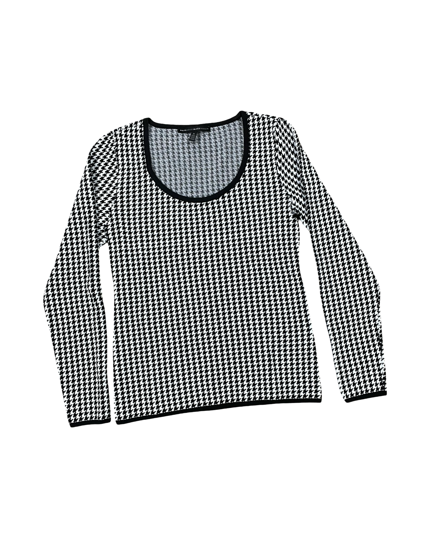 Top Ls By White House Black Market In Black & White, Size:M