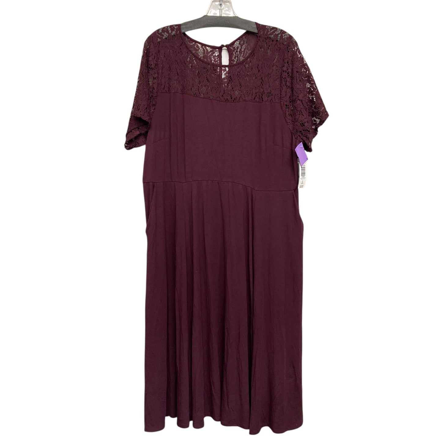 Dress Casual Short By Torrid In Maroon, Size:3X