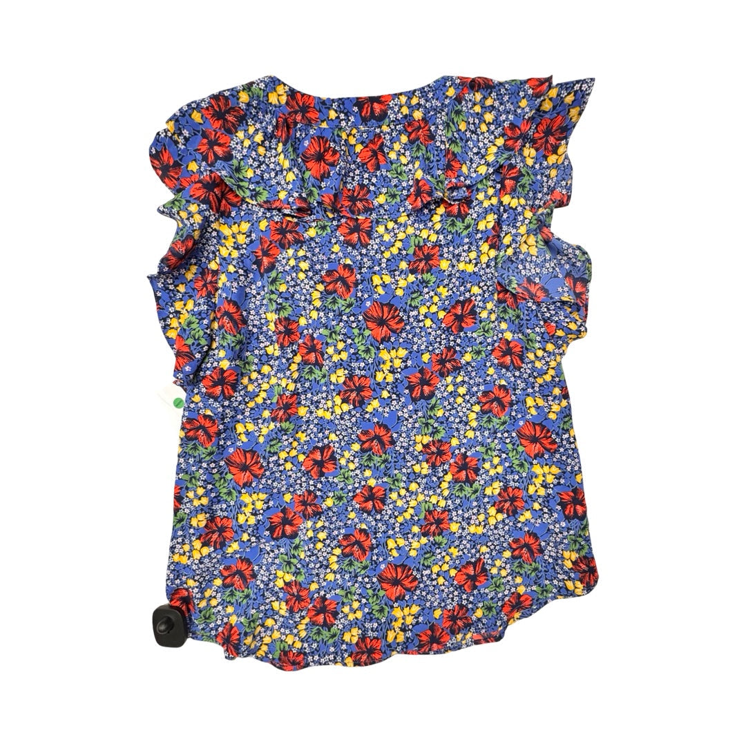 Top Sleeveless By Ann Taylor In Multi, Size:M