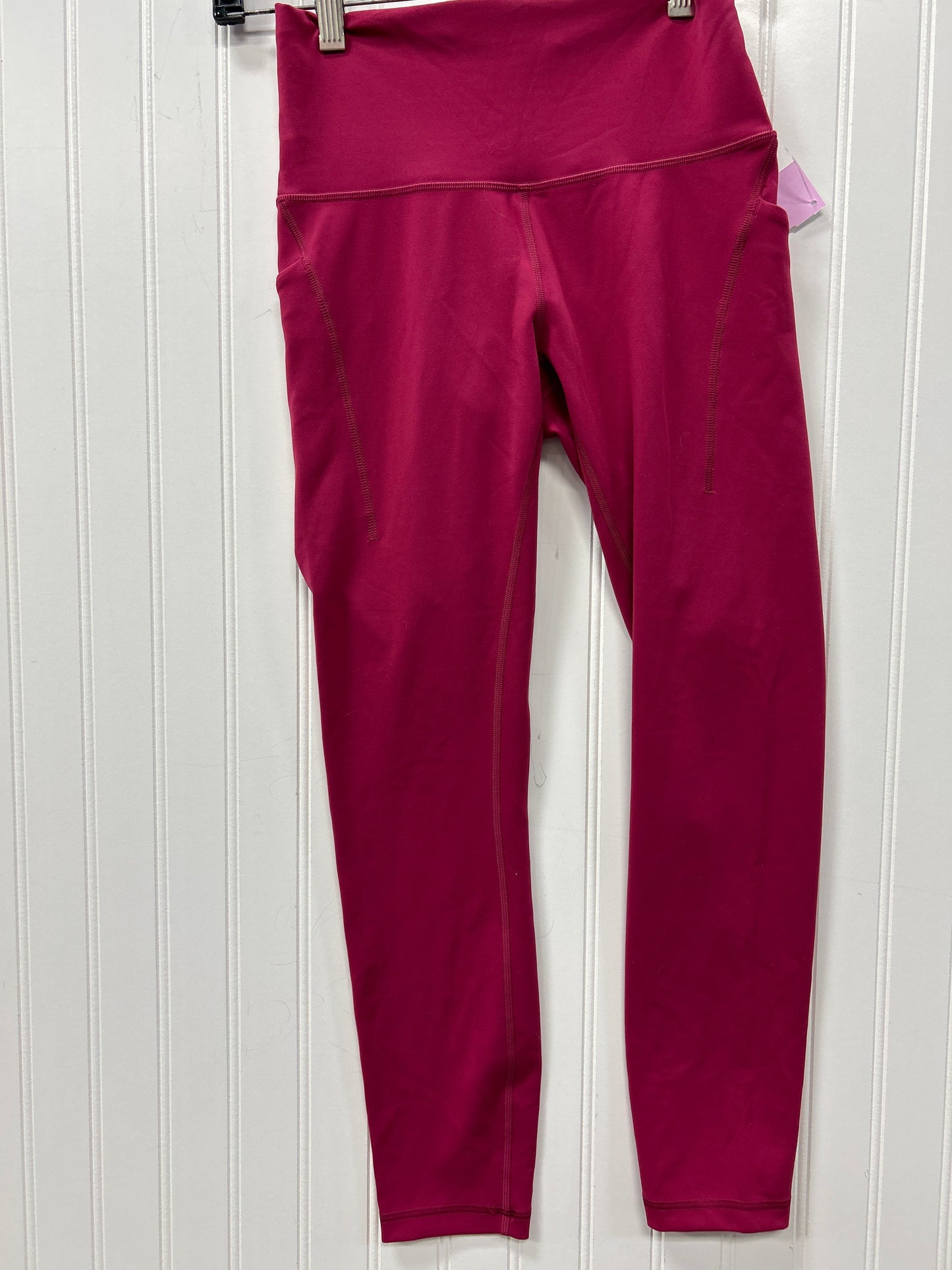 Athletic Leggings By Lululemon In Pink, Size:6