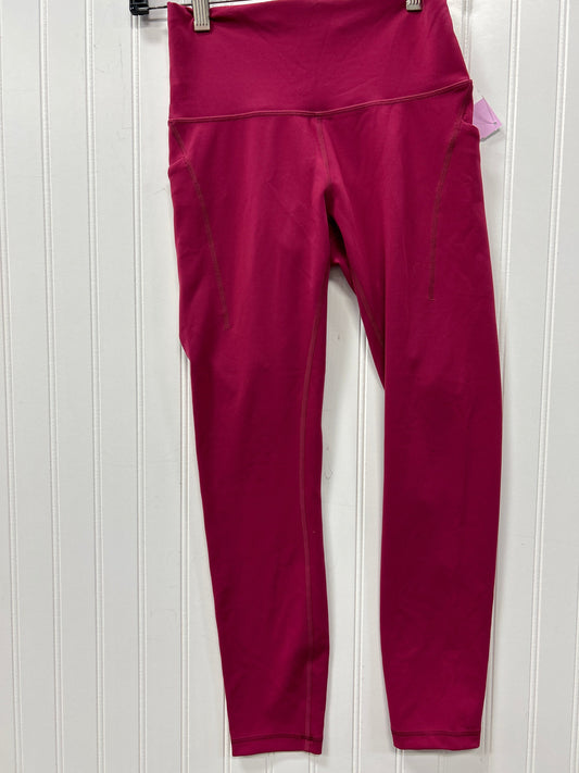 Athletic Leggings By Lululemon In Pink, Size:6