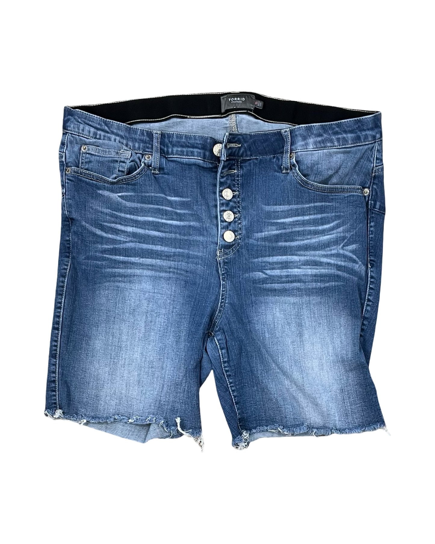 Shorts By Torrid In Blue Denim, Size:16