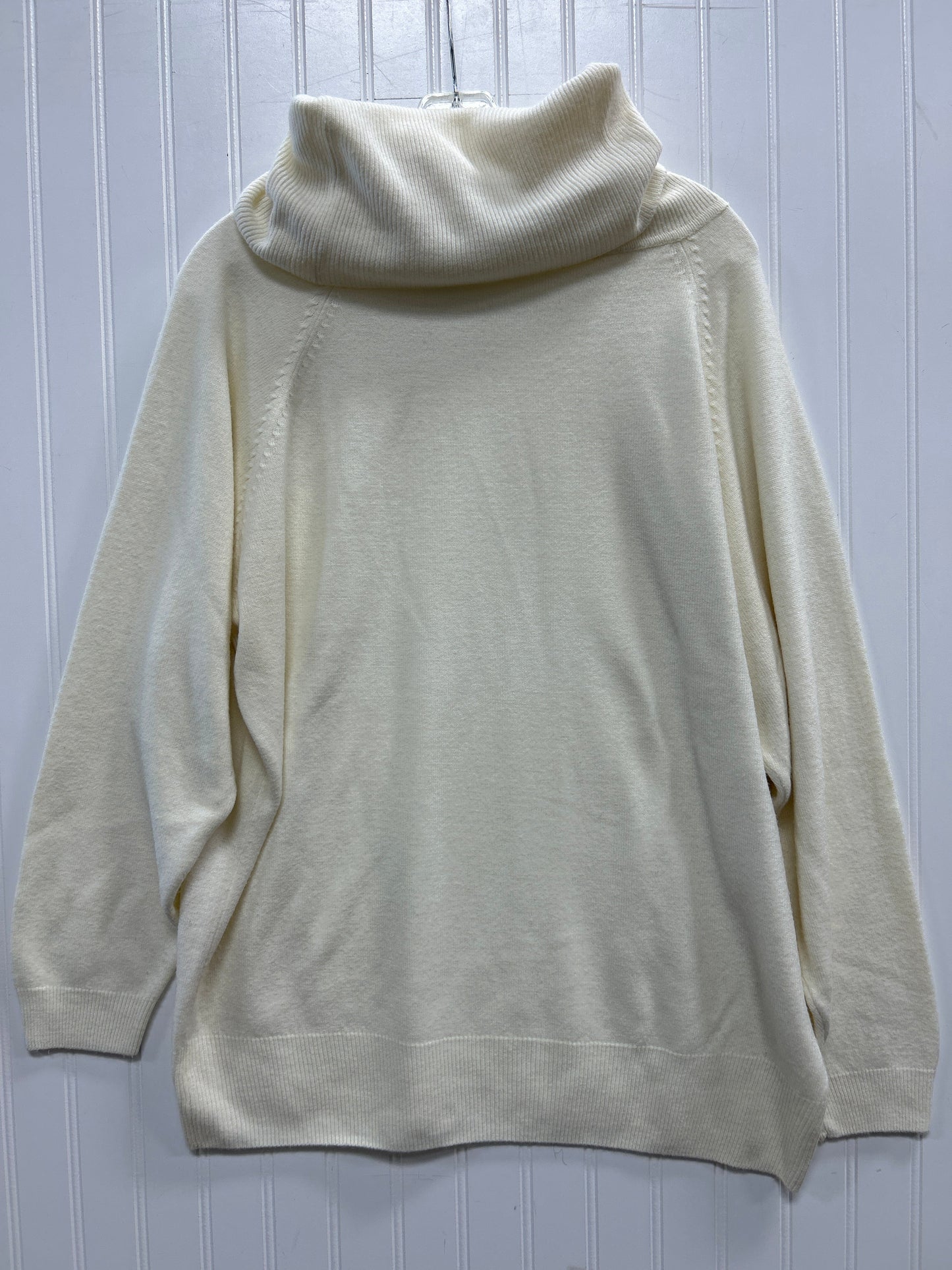 Sweater By Clothes Mentor In Cream, Size:L