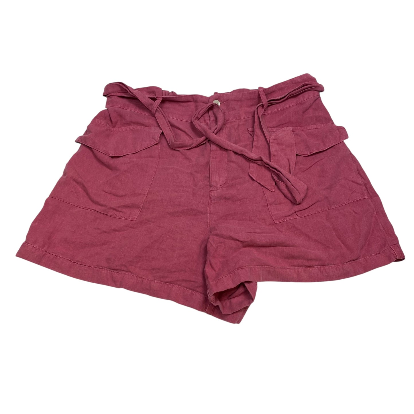 Shorts By Nicole By Nicole Miller In Pink, Size:Xl