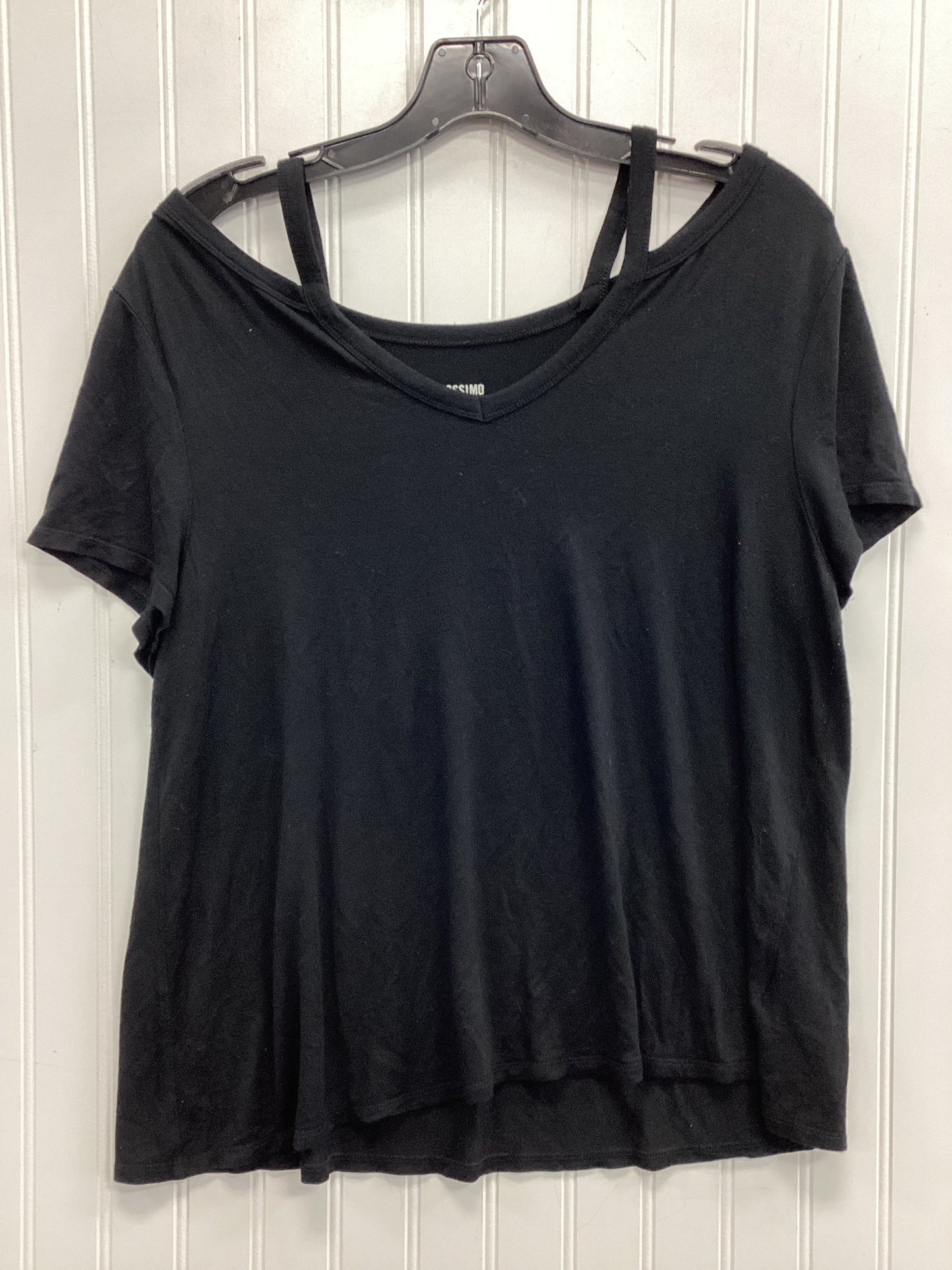 Top Ss By Mossimo In Black, Size:L
