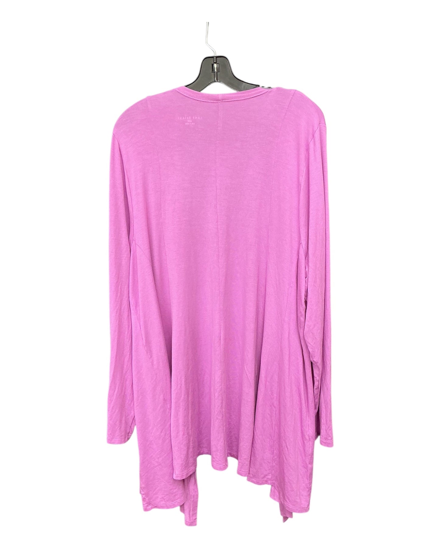 Cardigan By Lane Bryant In Purple, Size:3X