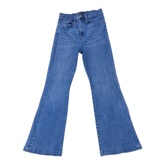 Jeans Flared By Ann Taylor In Blue, Size:2