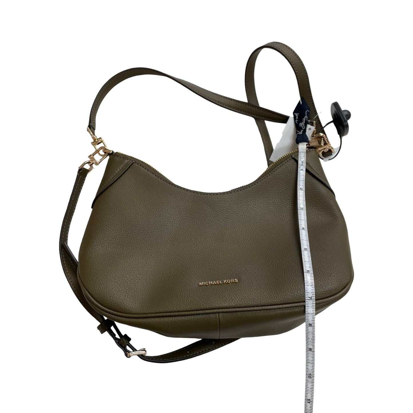 Handbag Designer By Michael Kors In Green, Size:Medium