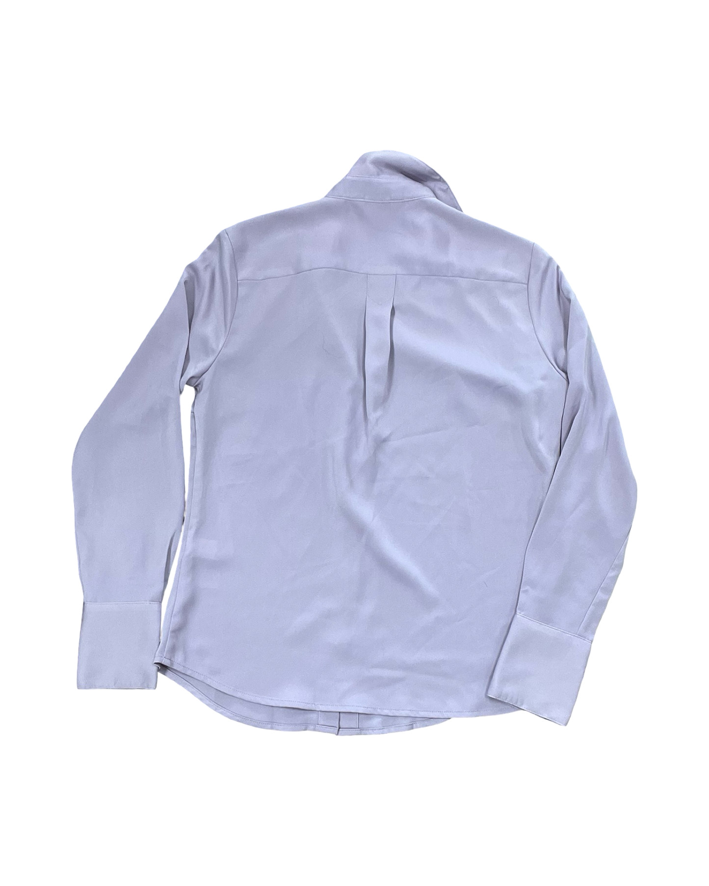 Blouse Ls By Banana Republic In Purple, Size:Xs
