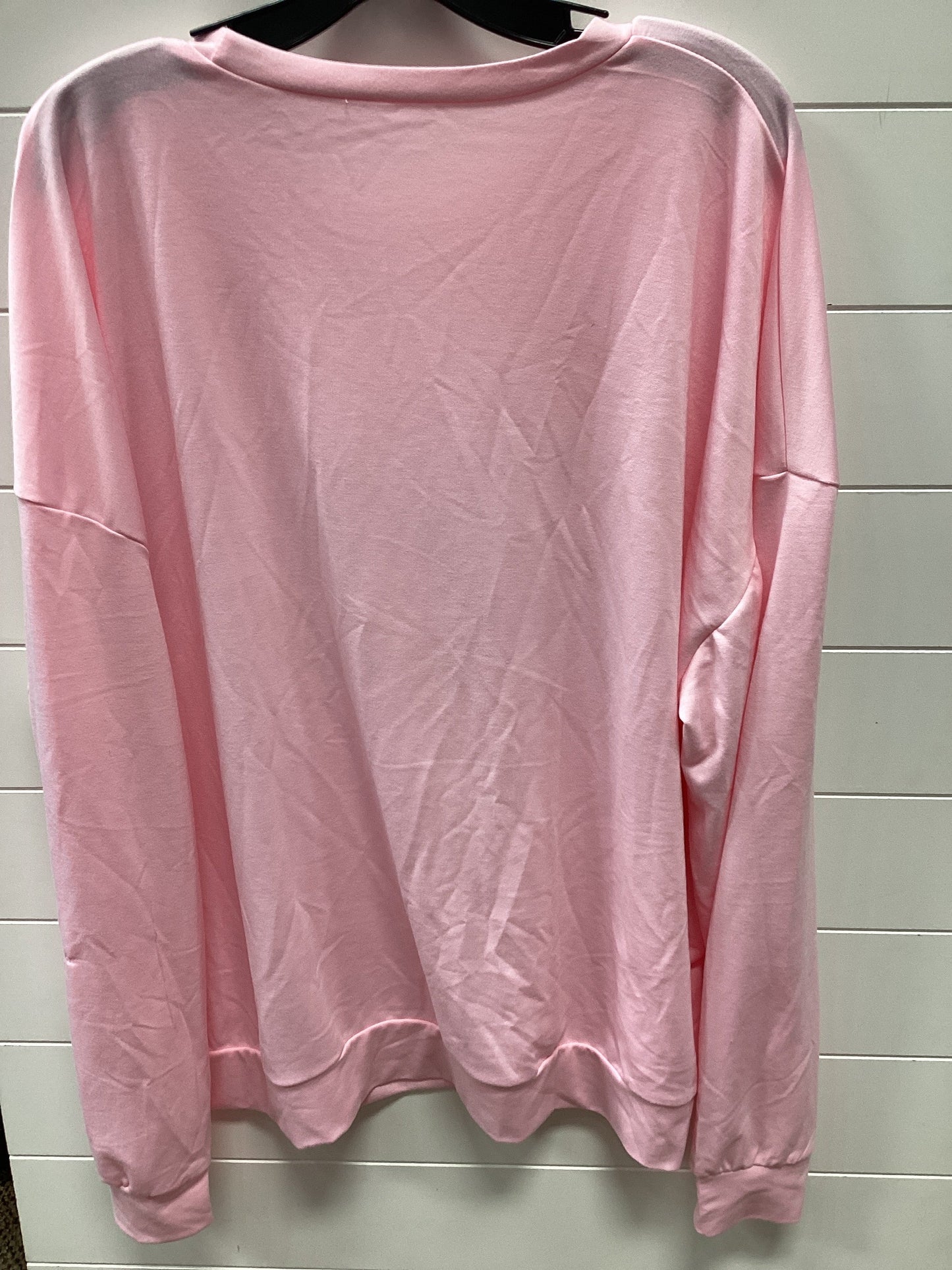Top Ls By Cmc In Pink, Size:1X