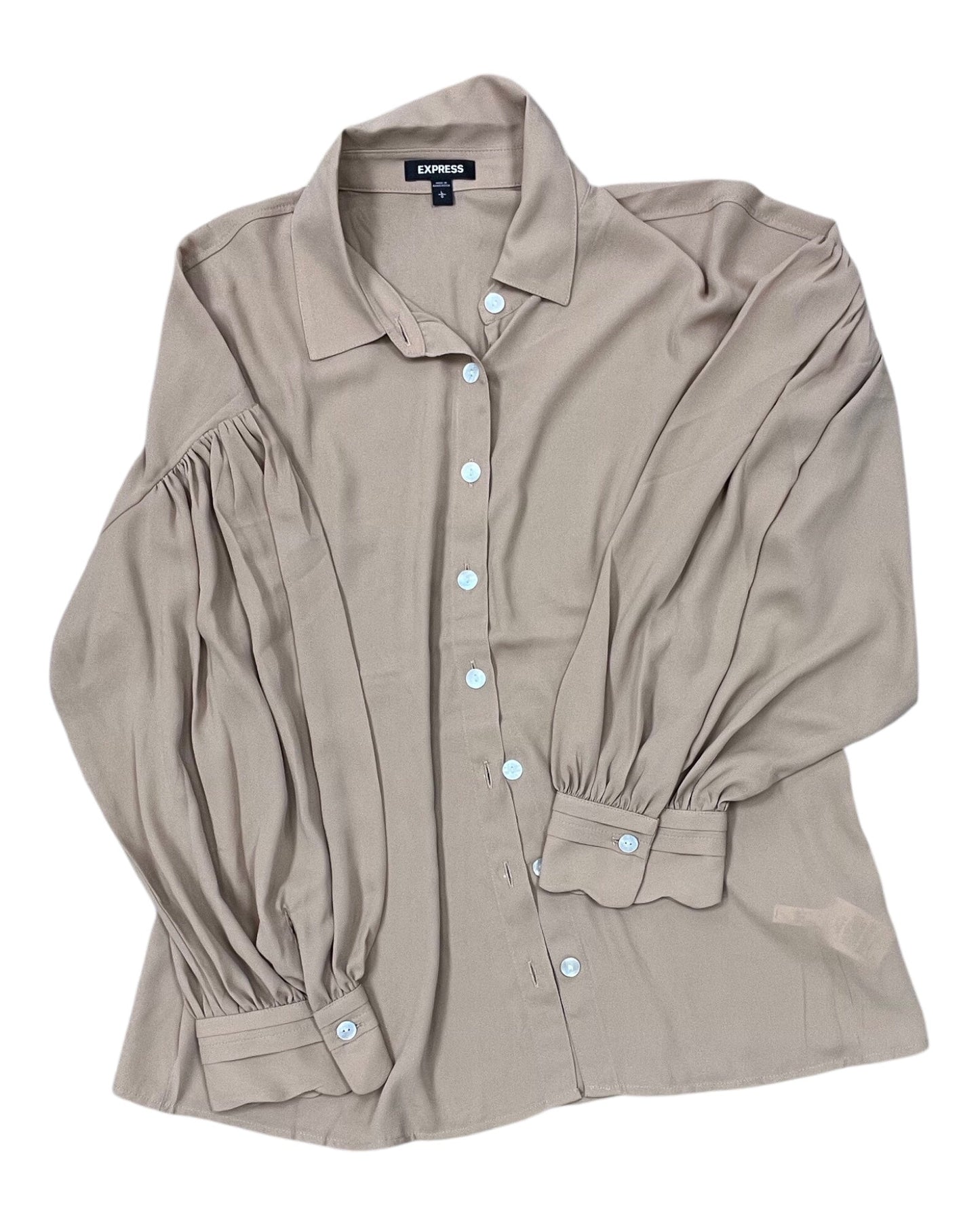 Top Ls By Exposure In Tan, Size:L