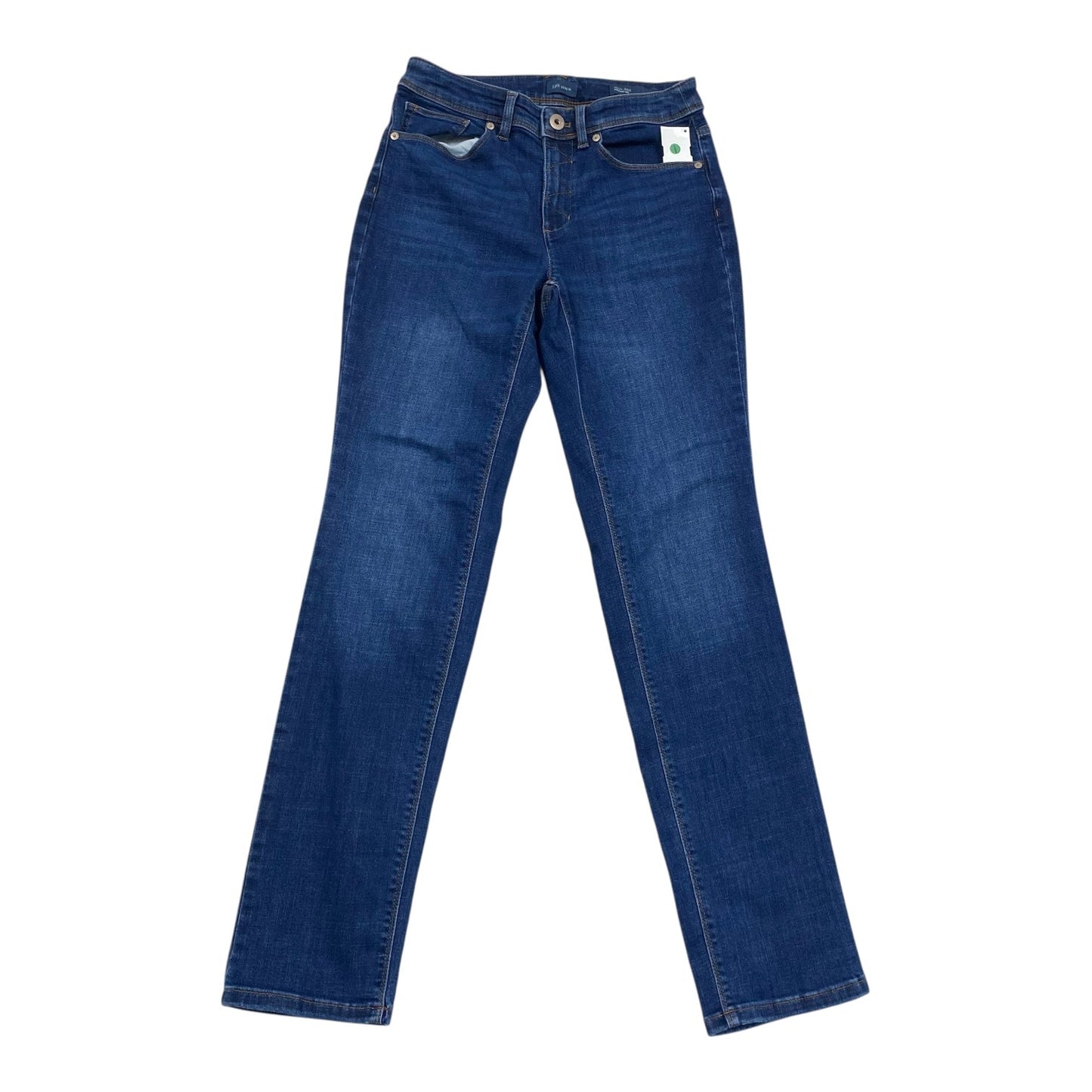 Jeans Straight By J. Jill In Blue Denim, Size:4