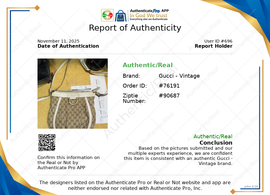 Crossbody Luxury Designer By Gucci, Size: Medium