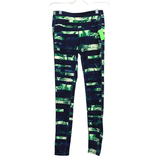 Athletic Leggings By Athleta In Blue & Green, Size:Xs