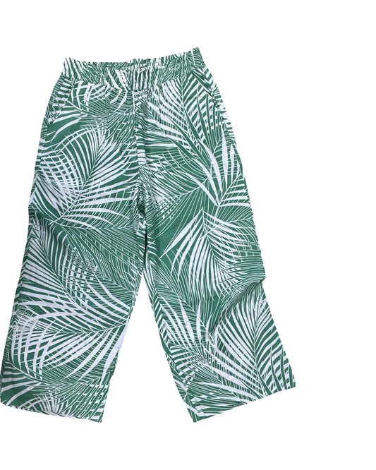 Pants Wide Leg By Clothes Mentor In Green, Size:L