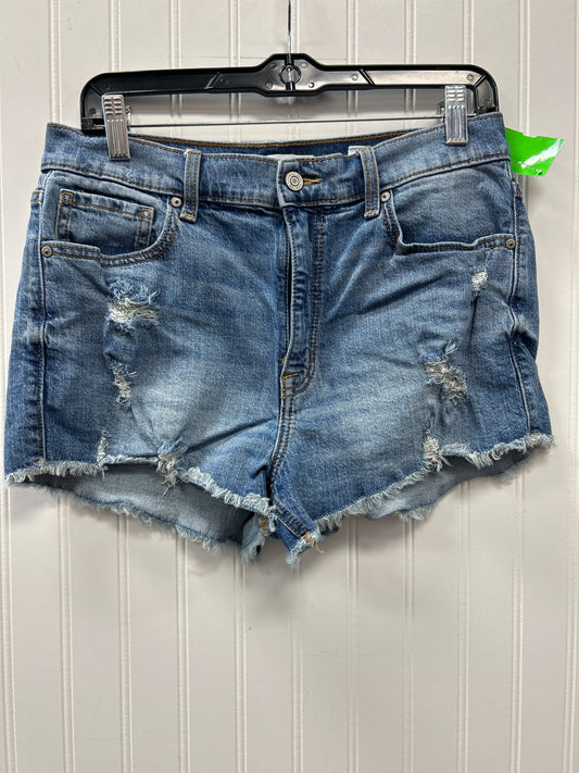 Shorts By Eunina In Blue Denim, Size:M