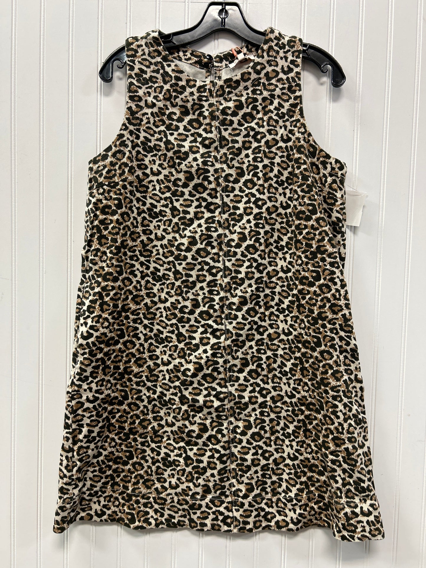 Dress Casual Midi By Skies Are Blue In Animal Print, Size:M NWT