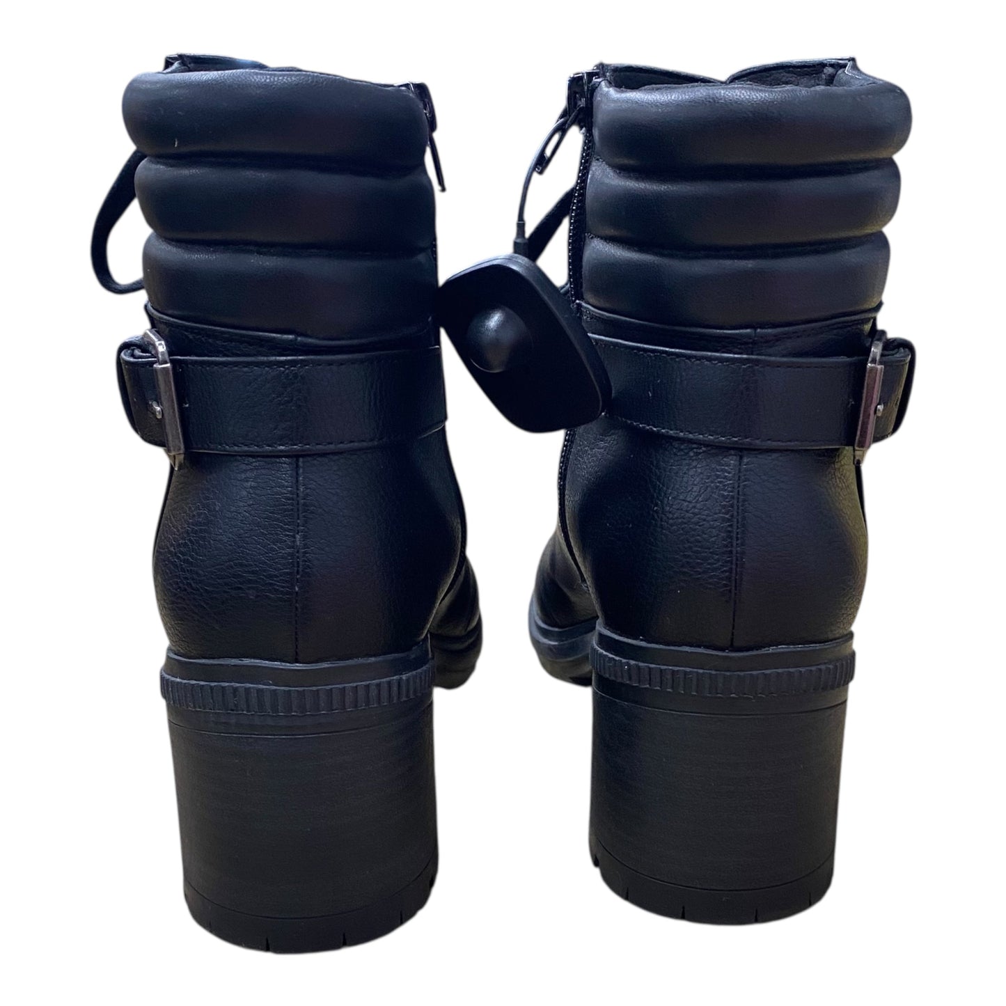 Boots Ankle Heels By Mix No 6 In Black, Size:10