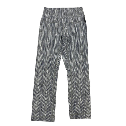 Athletic Leggings Capris By Lululemon In Grey, Size:6