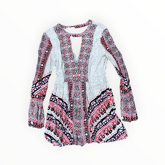 Dress Casual Short By Free People In Cream, Size:L