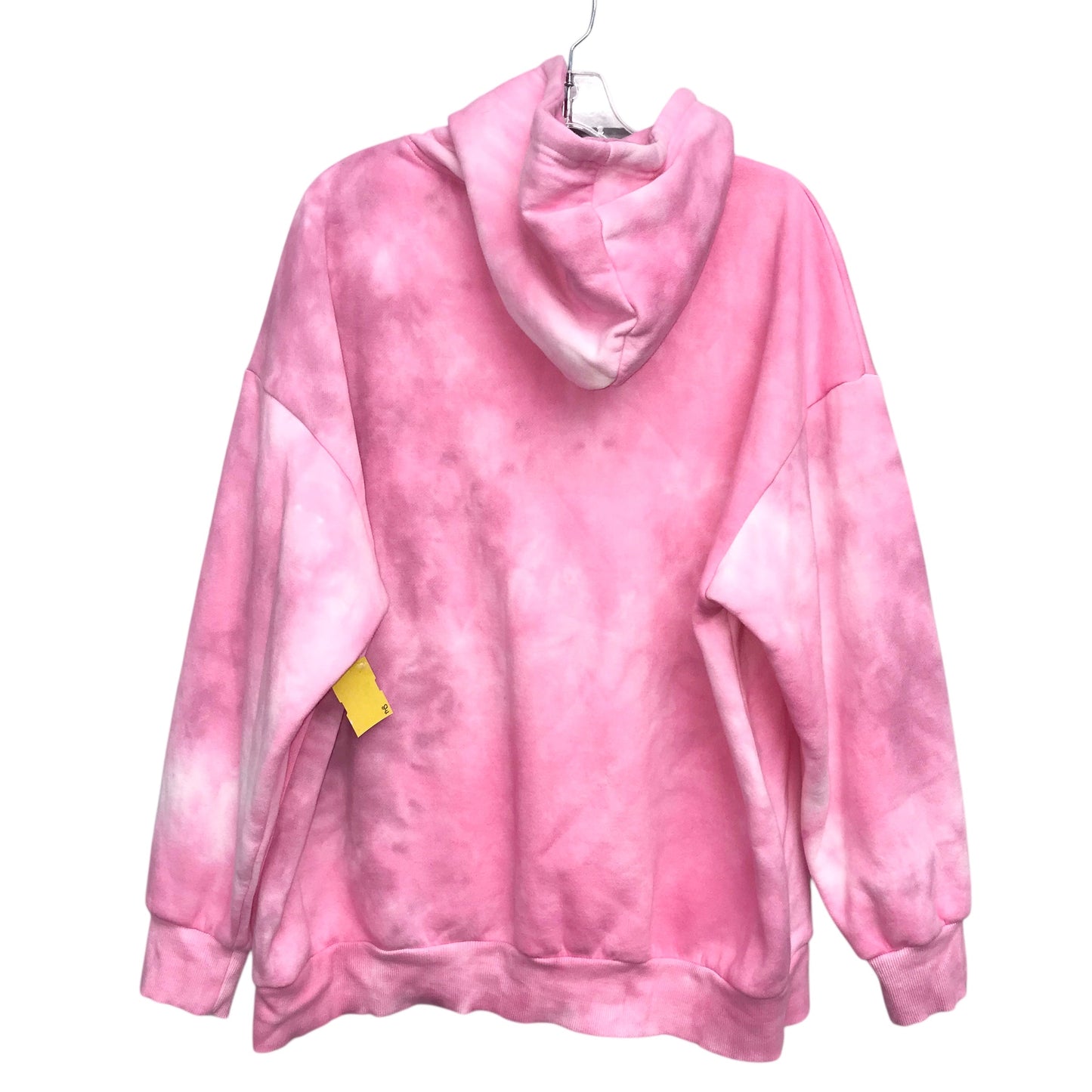 Sweatshirt Hoodie By Forever 21 In Pink, Size:3X