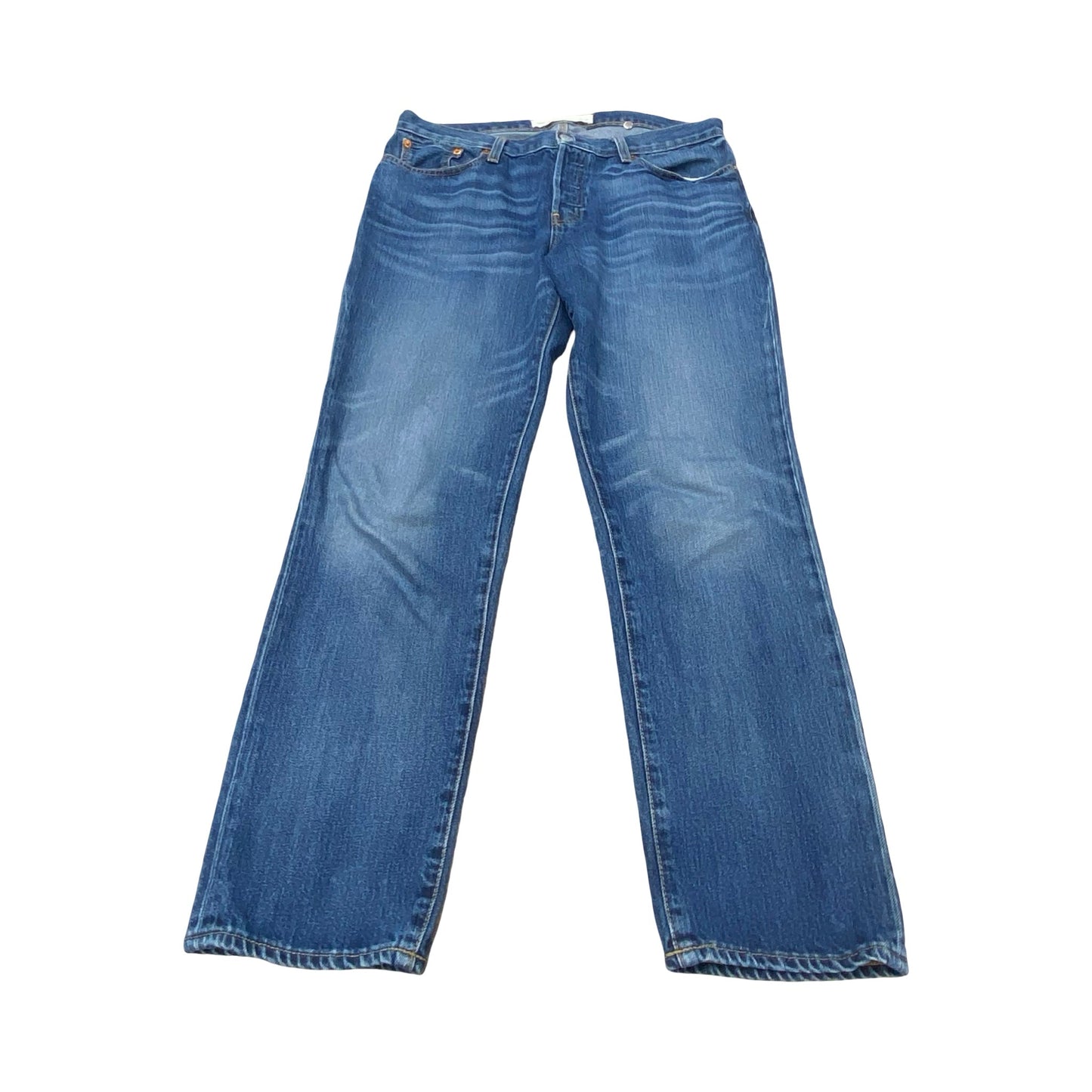 Jeans Boyfriend By Gap In Blue, Size:8