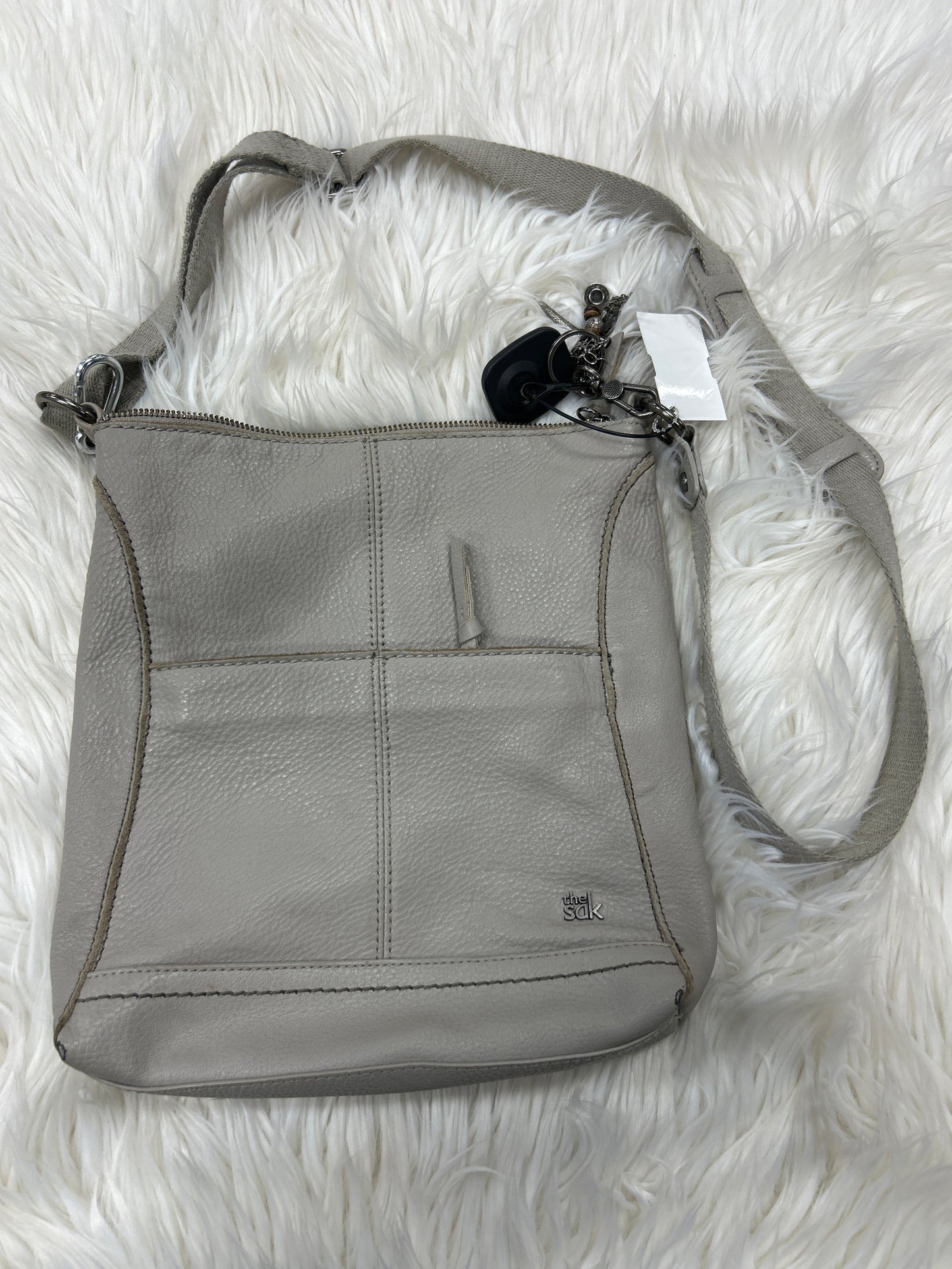 Handbag By The Sak In Grey, Size:Medium