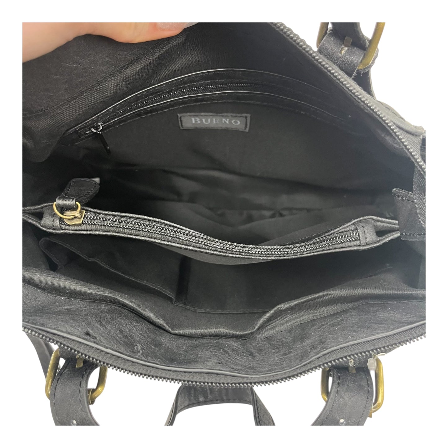 Handbag By Bueno In Black, Size:Medium