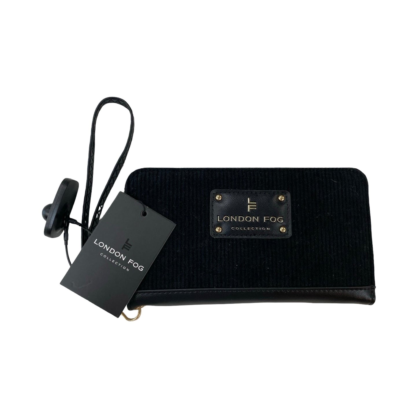 Wallet By London Fog In Black, Size:Large