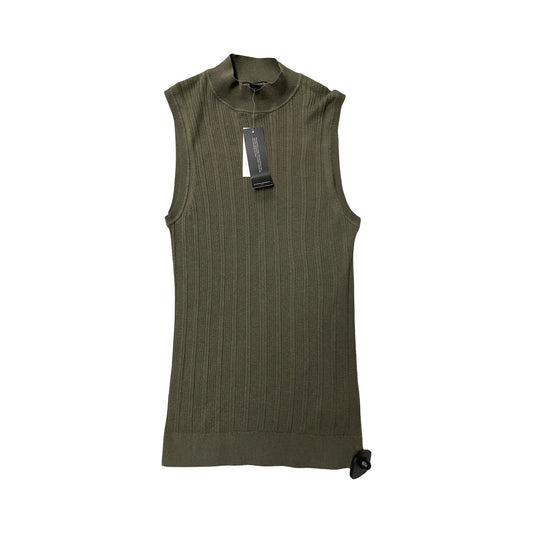 Top Sleeveless By Banana Republic In Green, Size:Xs