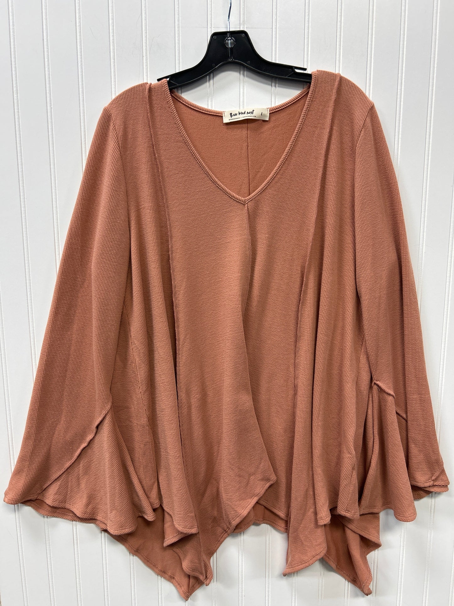 Top Ls By Three Bird Nest In Orange, Size:L