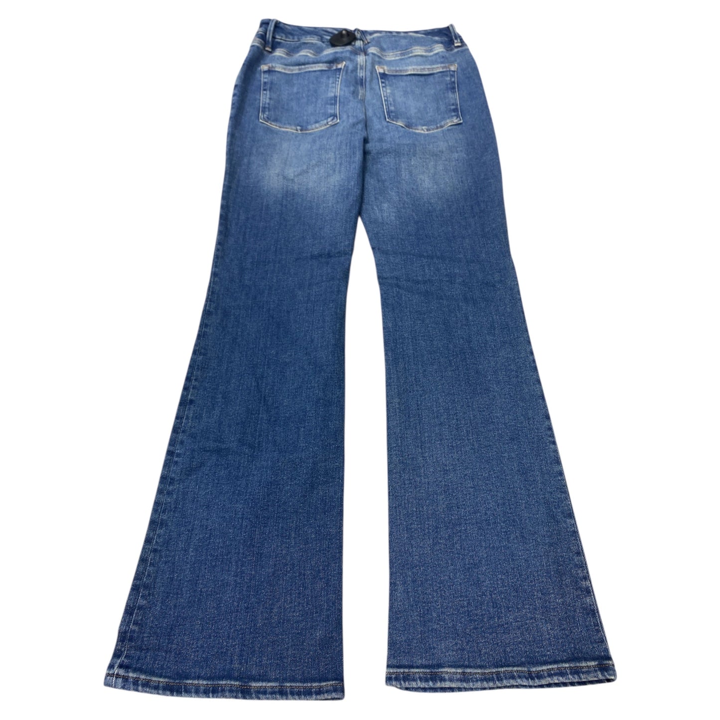 Jeans Straight By Good American In Blue Denim, Size:14