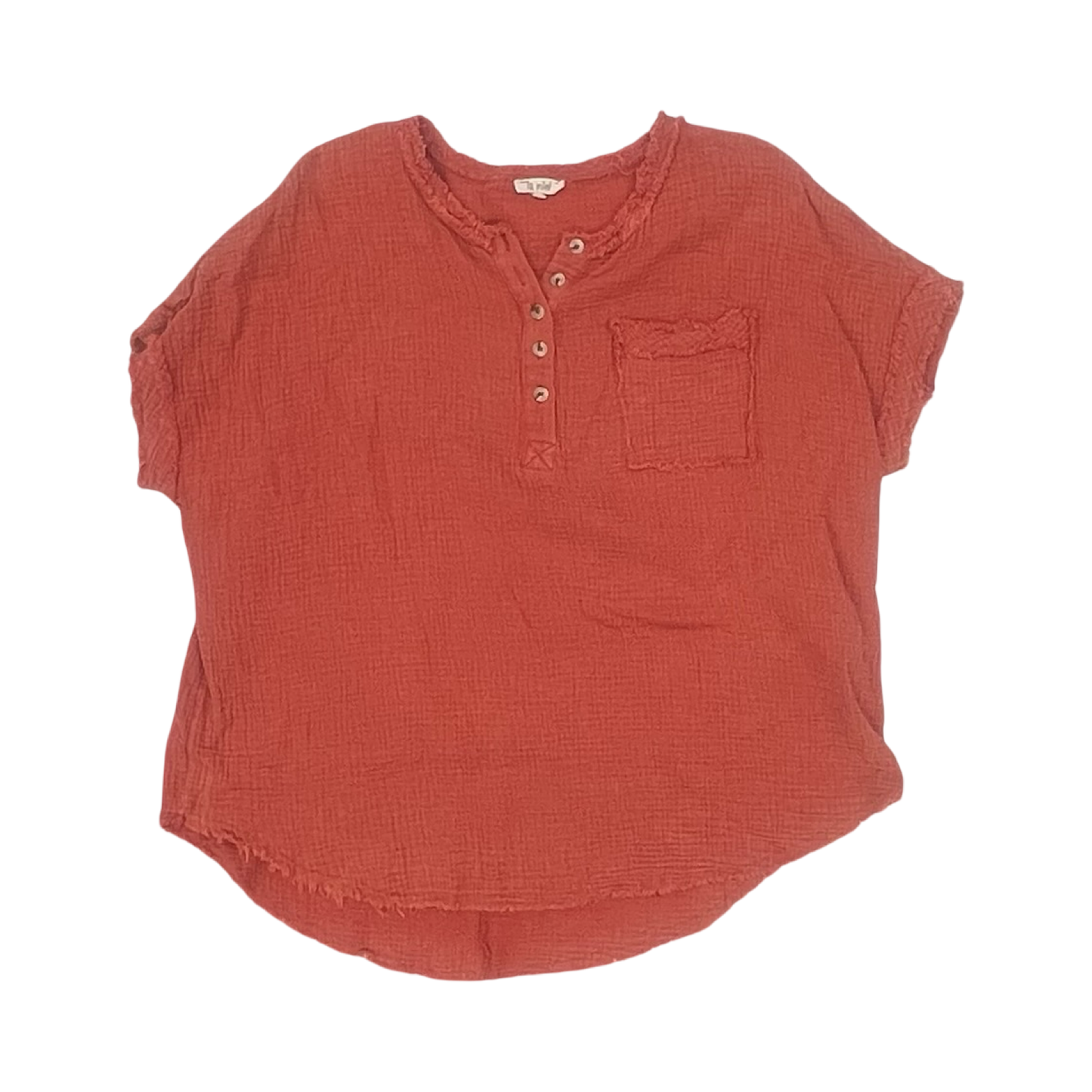 Top Ss By La Miel In Orange, Size:L