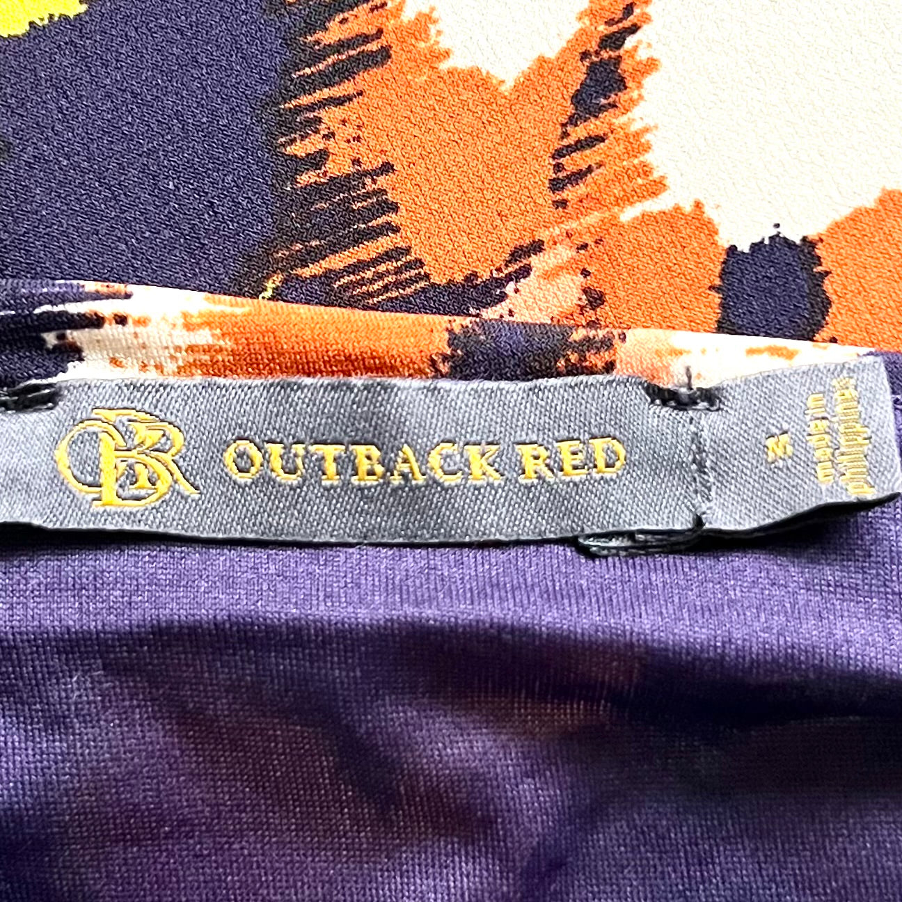 Top Sleeveless By Outback Red In Purple, Size: M